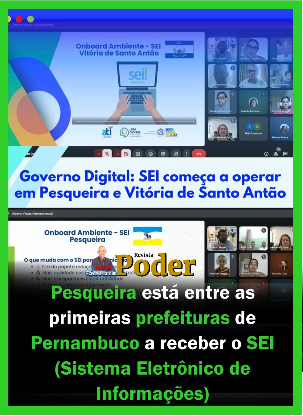 Pesqueira está entre as primeiras prefeituras de Pernambuco a receber o SEI (Sistema Eletrônico de Informações)