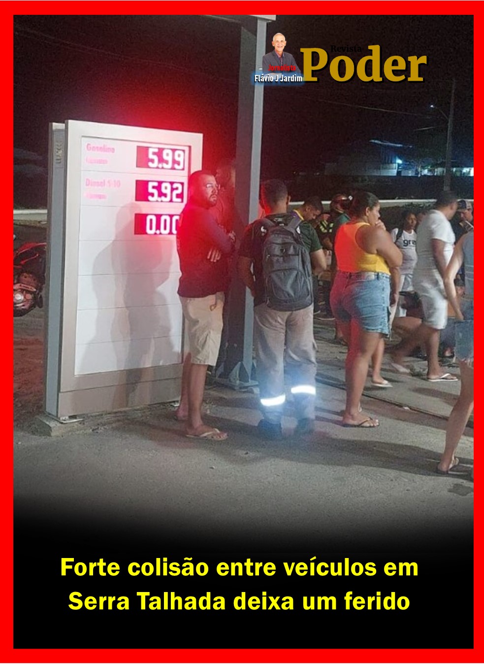 Forte colisão entre veículos em Serra Talhada deixa um ferido