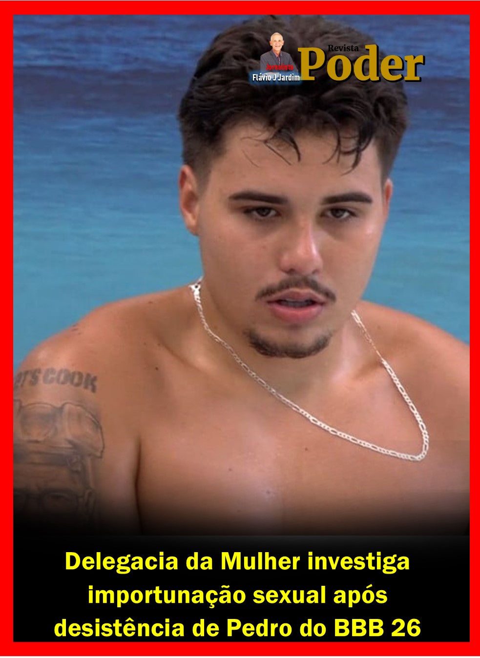Delegacia da Mulher investiga importunação sexual após desistência de Pedro do BBB 26