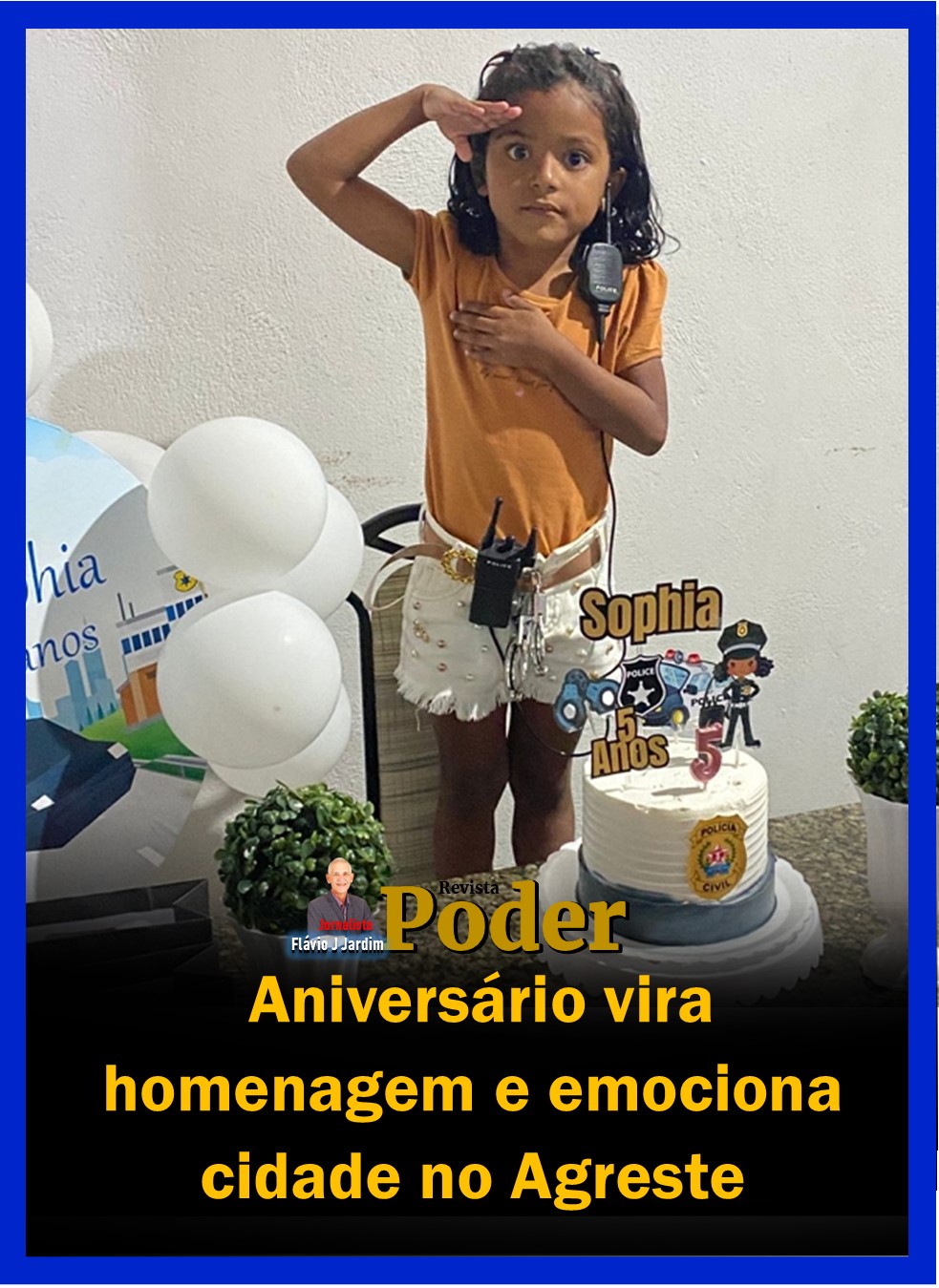 Aniversário vira homenagem e emociona cidade no Agreste