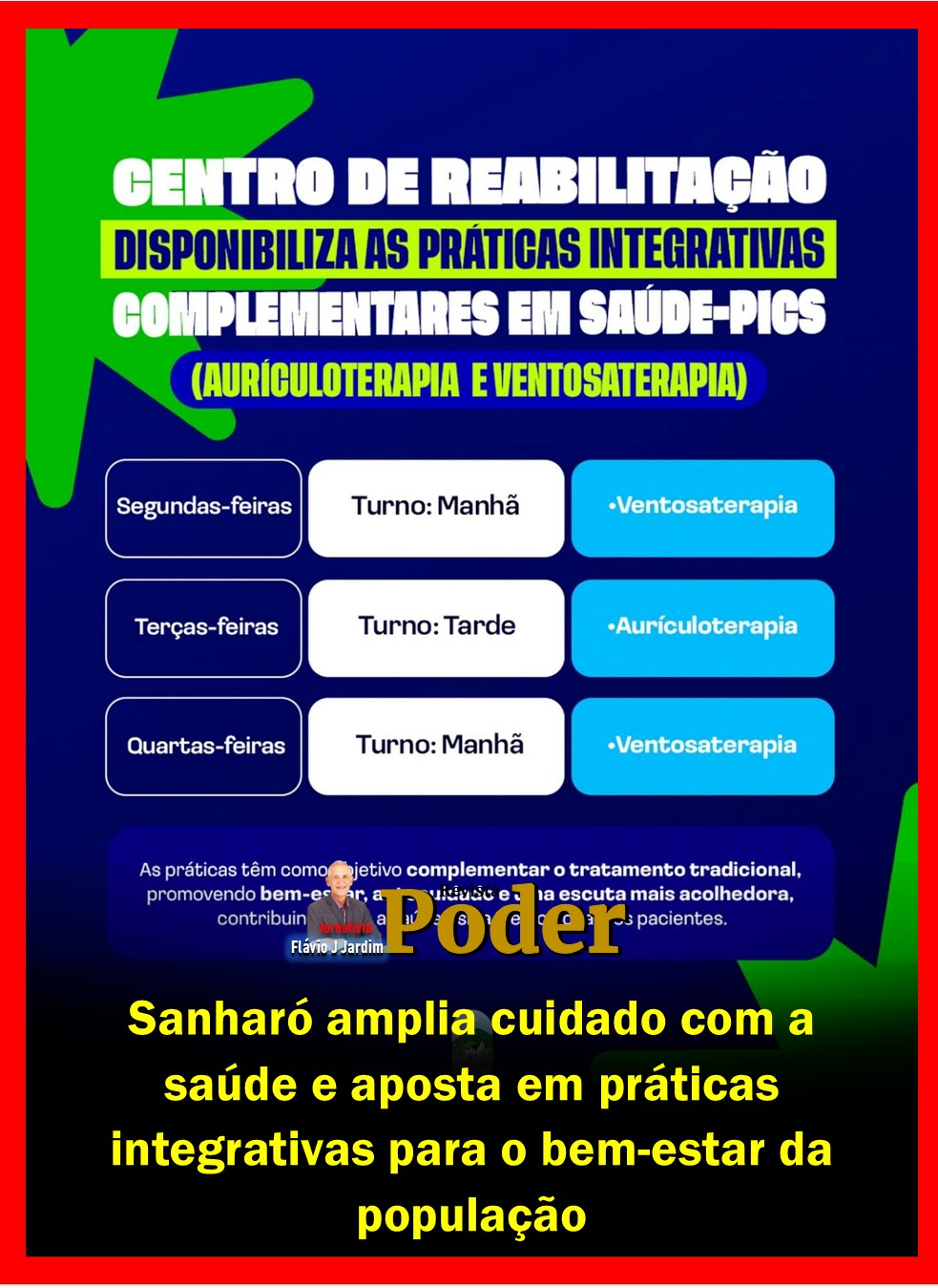 Sanharó amplia cuidado com a saúde e aposta em práticas integrativas para o bem-estar da população