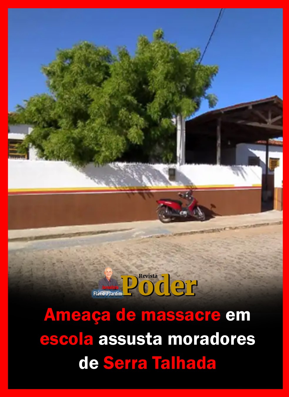 Ameaça de massacre em escola assusta moradores de Serra Talhada