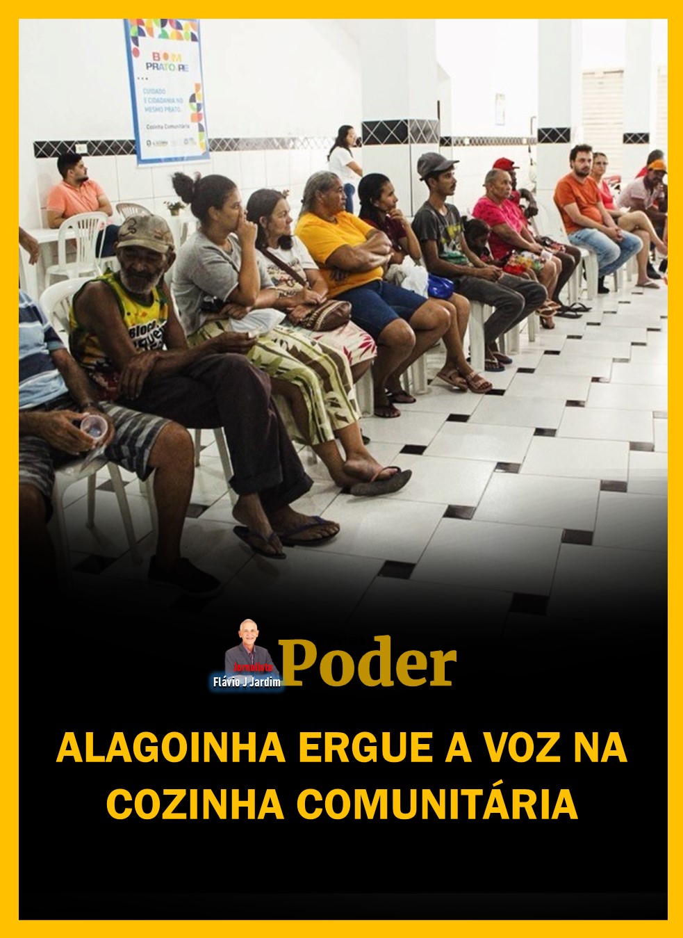 ALAGOINHA ERGUE A VOZ NA COZINHA COMUNITÁRIA