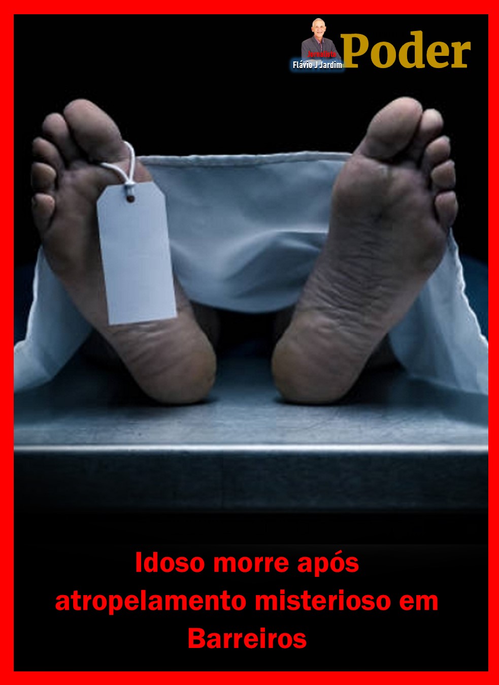 Idoso morre após atropelamento misterioso em Barreiros