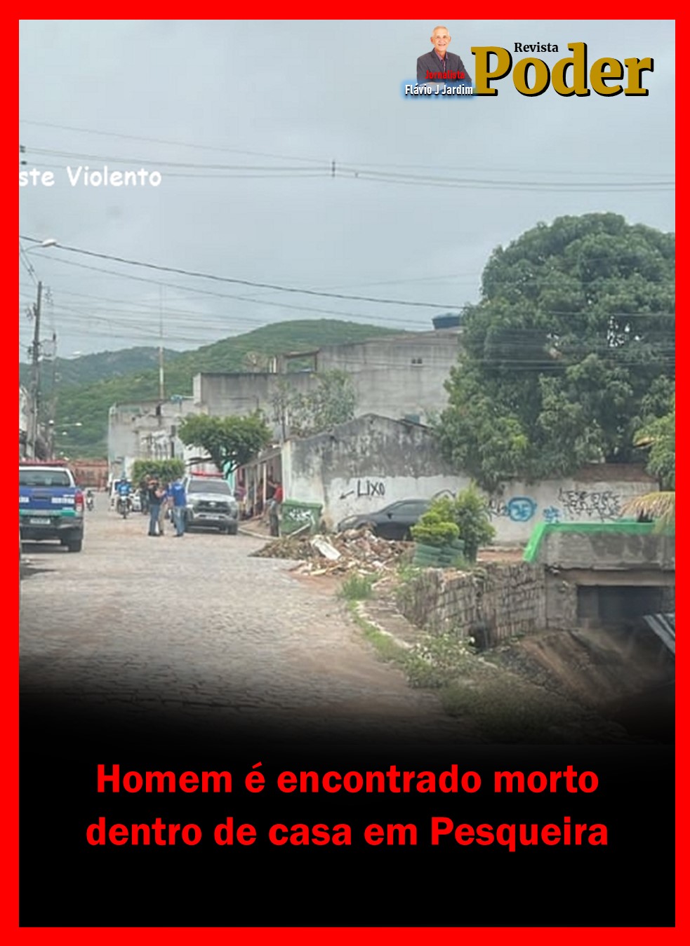 Homem é encontrado morto dentro de casa em Pesqueira