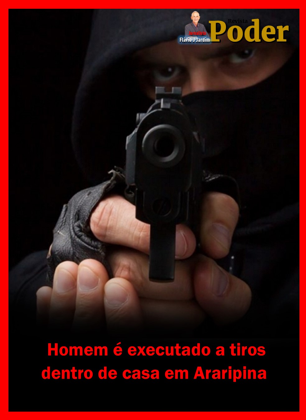 Homem é executado a tiros dentro de casa em Araripina