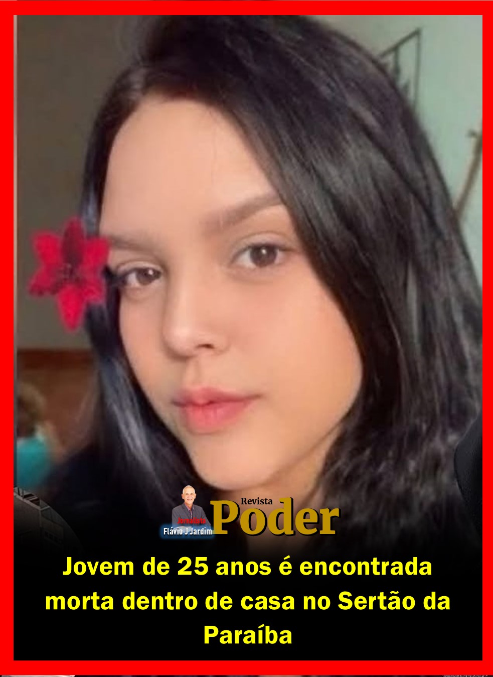 Jovem de 25 anos é encontrada morta dentro de casa no Sertão da Paraíba