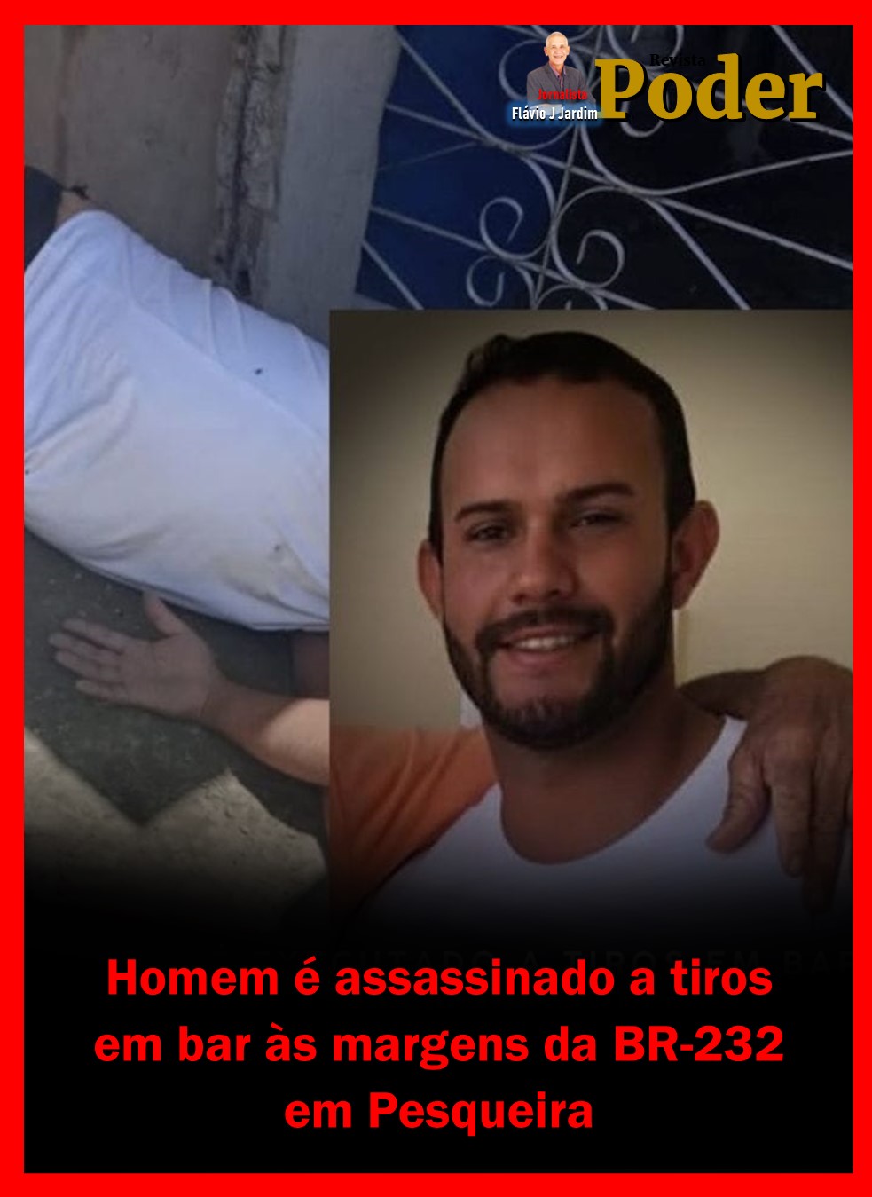 Homem é assassinado a tiros em bar às margens da BR-232 em Pesqueira