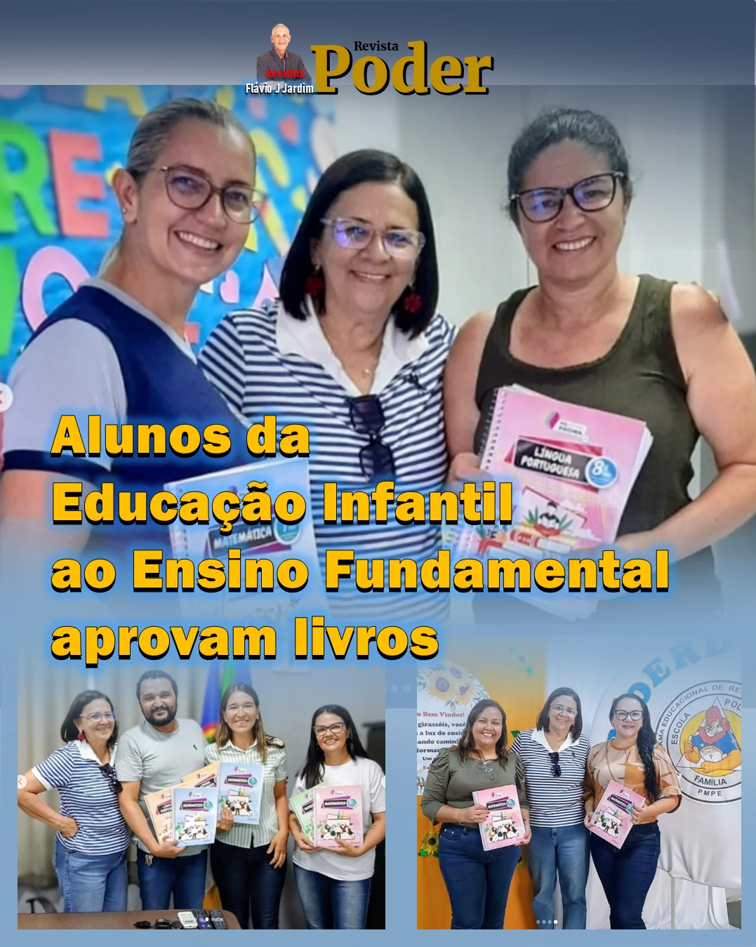 Educação que Transforma: Rede Municipal recebe novos livros didáticos e fortalece o ensino nas escolas