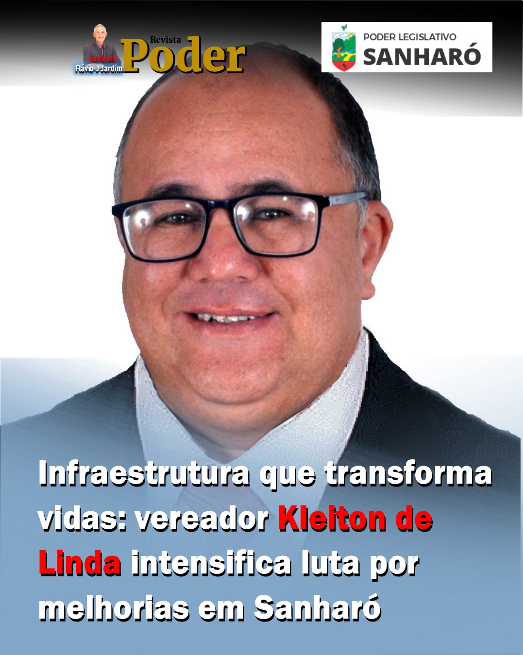 Infraestrutura que transforma vidas: vereador Kleiton de Linda intensifica luta por melhorias em Sanharó