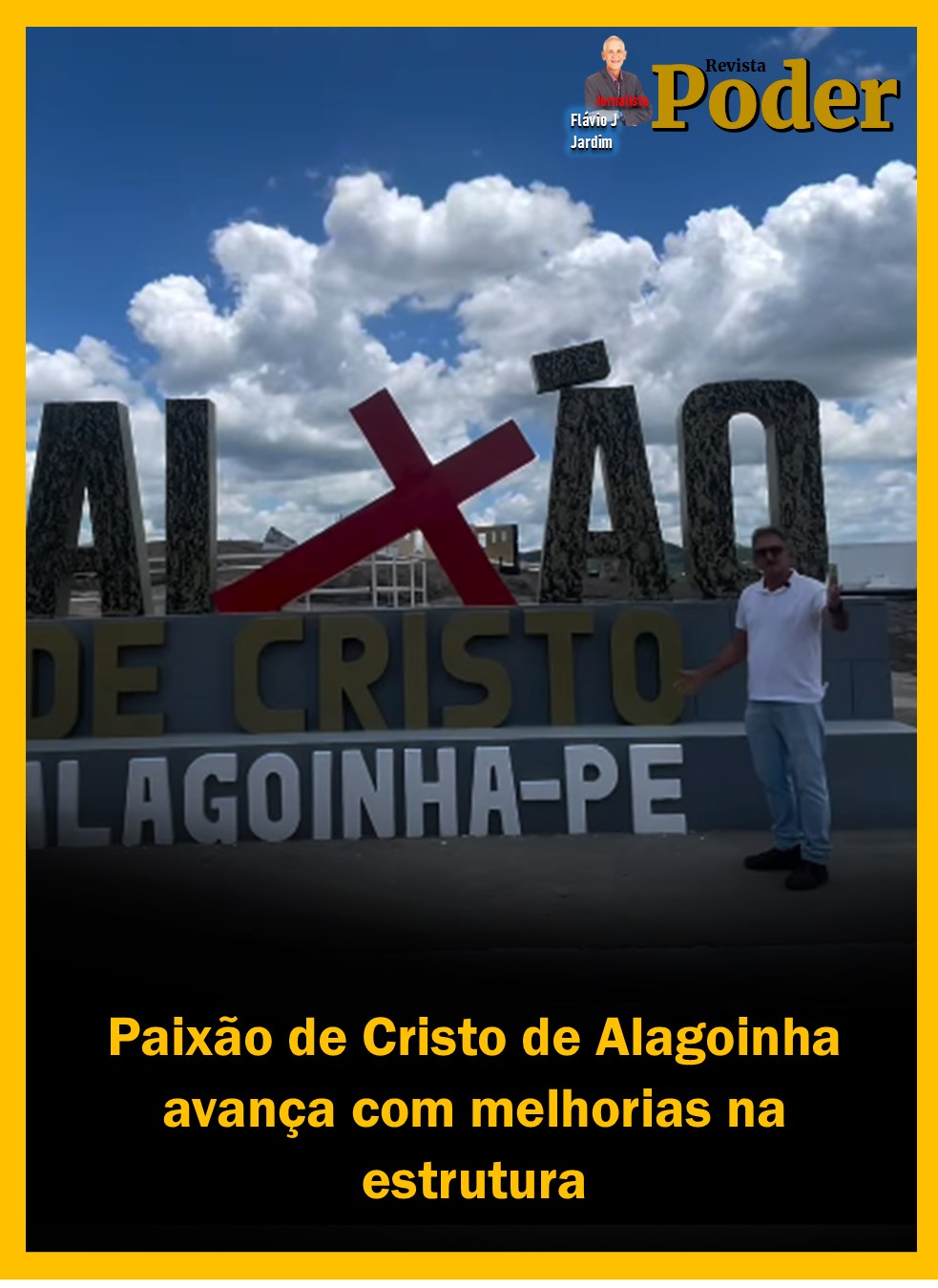 Paixão de Cristo de Alagoinha avança com melhorias na estrutura