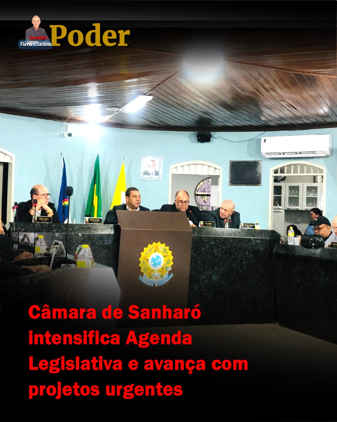 CÂMARA DE SANHARÓ INTENSIFICA AGENDA LEGISLATIVA E AVANÇA COM PROJETOS URGENTES