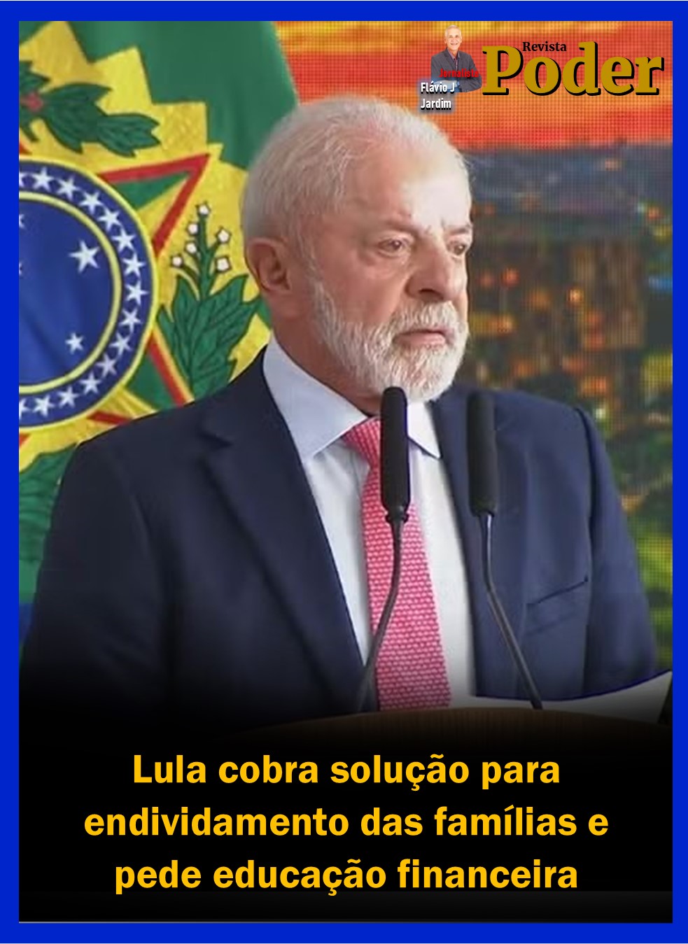 Lula cobra solução para endividamento das famílias e pede educação financeira