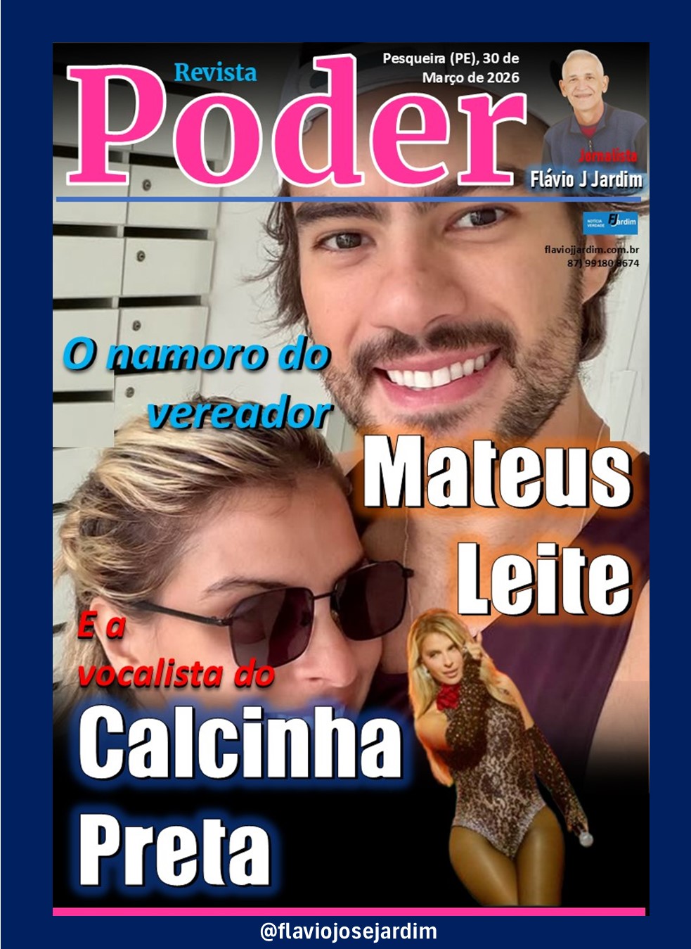 MATEUS LEITE E OHANA RAVICK, CANTORA DO CALCINHA PRETA | O amor entre notas, corações e decisões: O novo capítulo de Ohara Ravick que emociona fãs e agita o cenário político