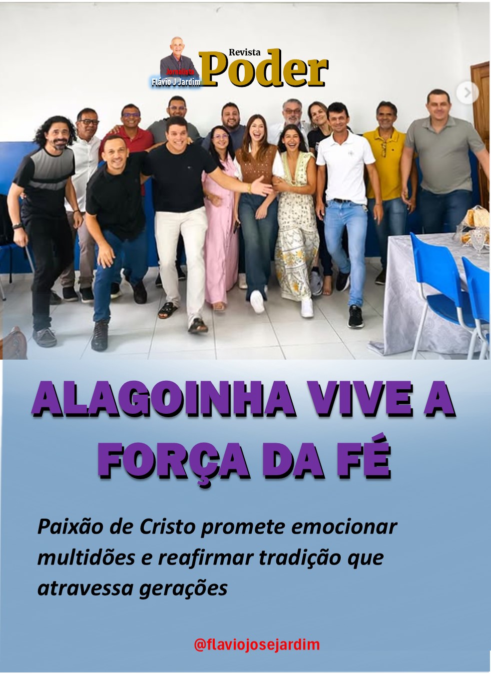 ALAGOINHA VIVE A FORÇA DA FÉ