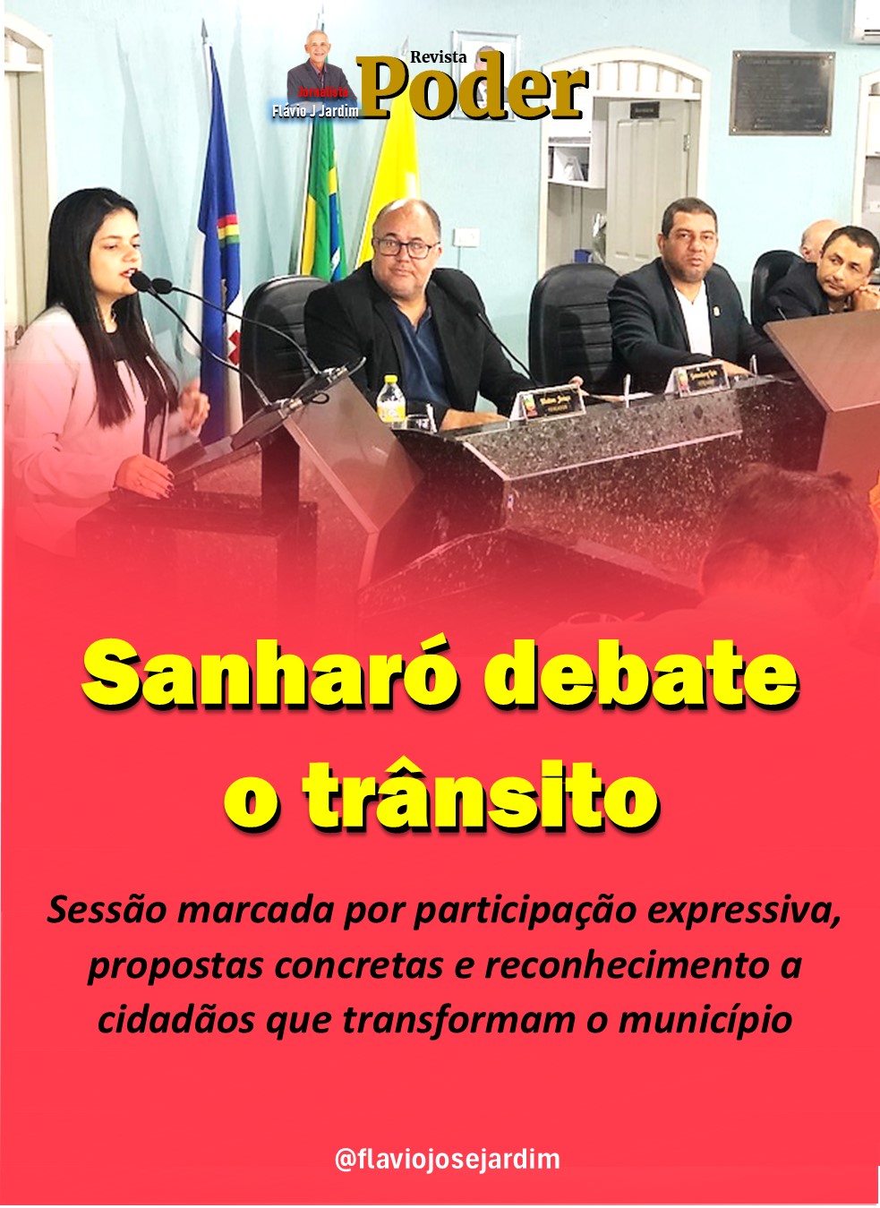 CÂMARA DE SANHARÓ PROTAGONIZA DIA HISTÓRICO DE DEBATES E AVANÇOS PARA A POPULAÇÃO