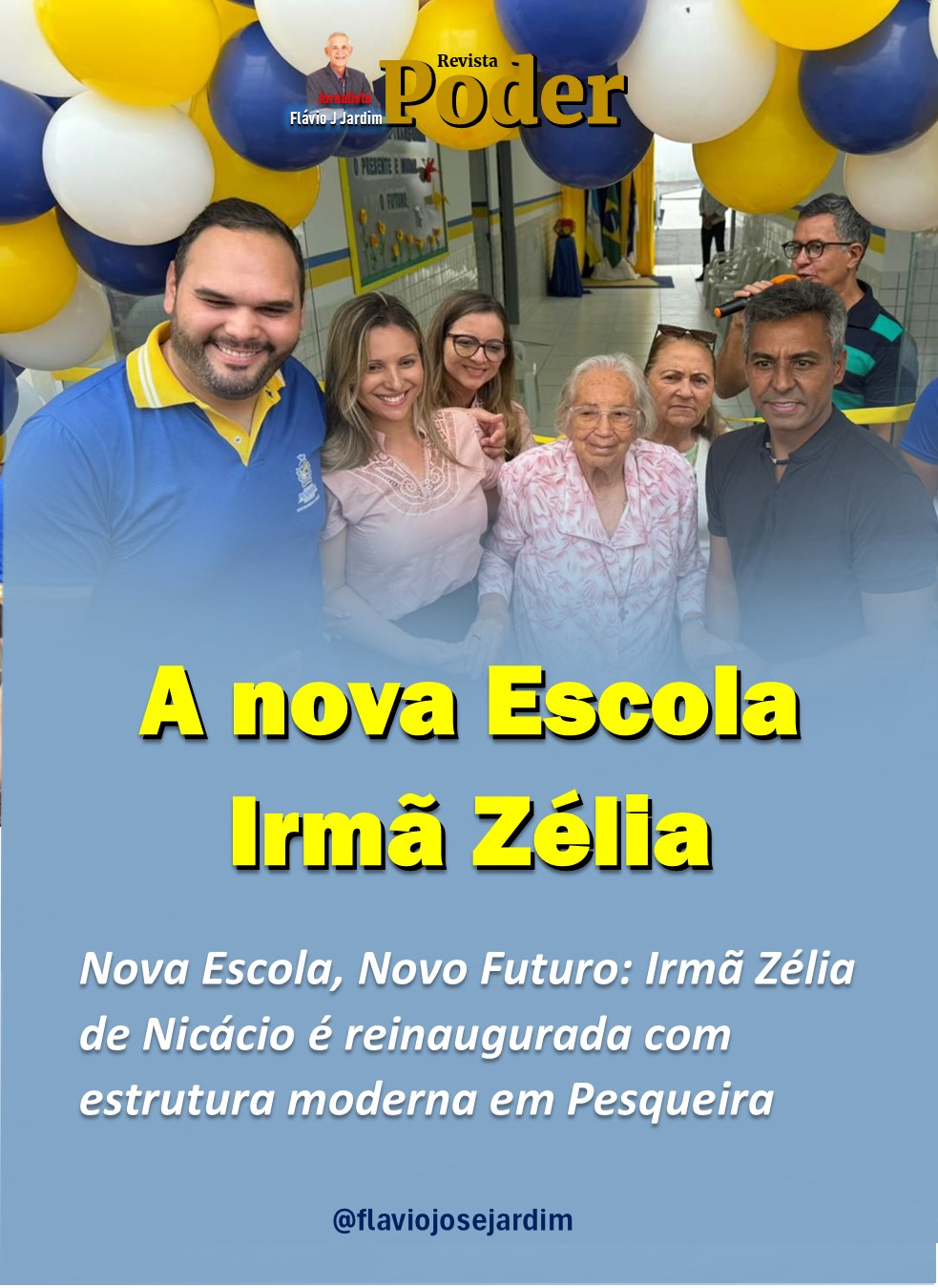 Nova Escola, Novo Futuro: Irmã Zélia de Nicácio é reinaugurada com estrutura moderna em Pesqueira