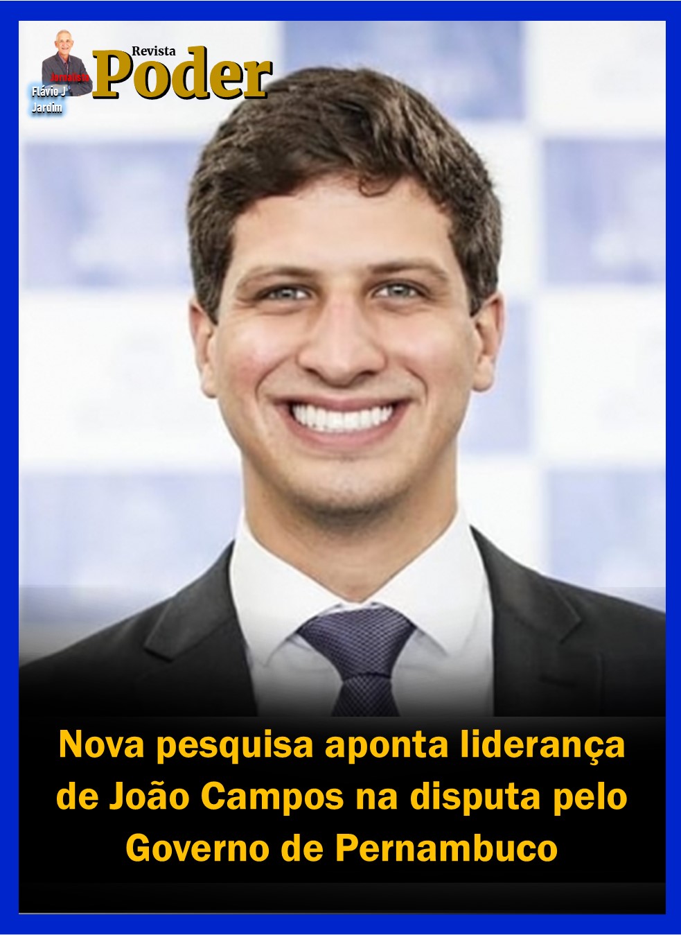 Nova pesquisa aponta liderança de João Campos na disputa pelo Governo de Pernambuco
