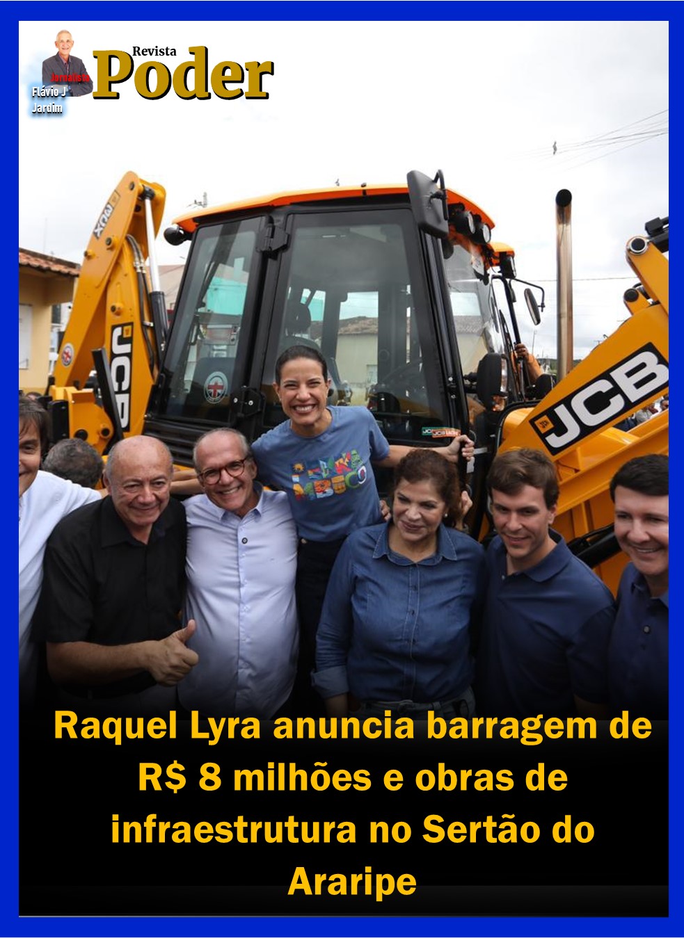 Raquel Lyra anuncia barragem de R$ 8 milhões e obras de infraestrutura no Sertão do Araripe