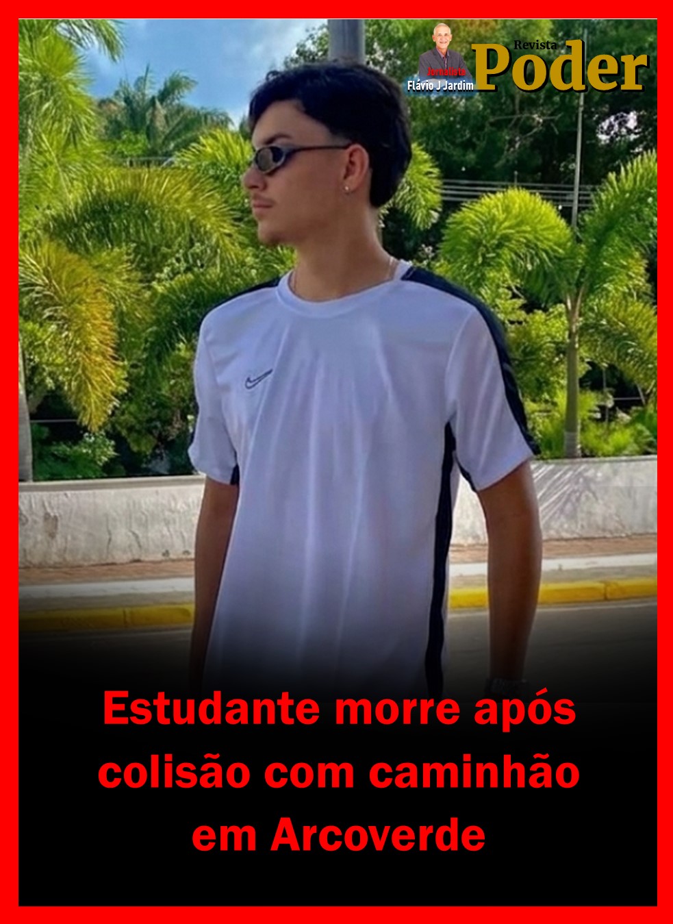 Estudante morre após colisão com caminhão em Arcoverde