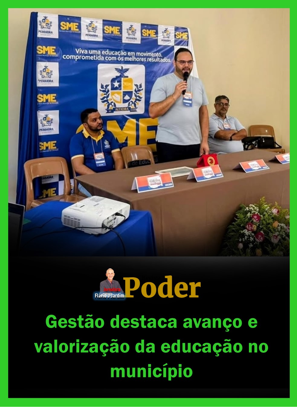 Gestão destaca avanço e valorização da educação no município