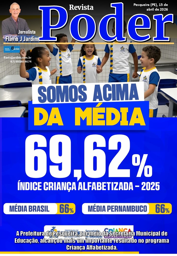 Pesqueira supera meta e já alcança índice de alfabetização previsto para 2026