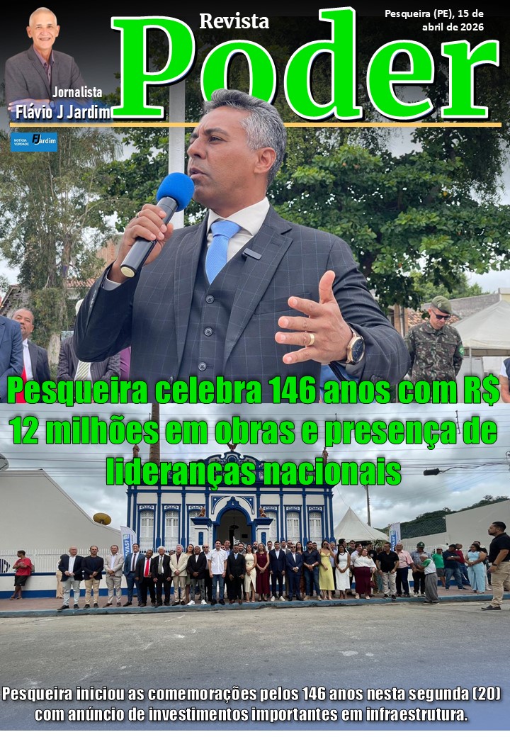 Pesqueira celebra 146 anos com R$ 12 milhões em obras e presença de lideranças nacionais
