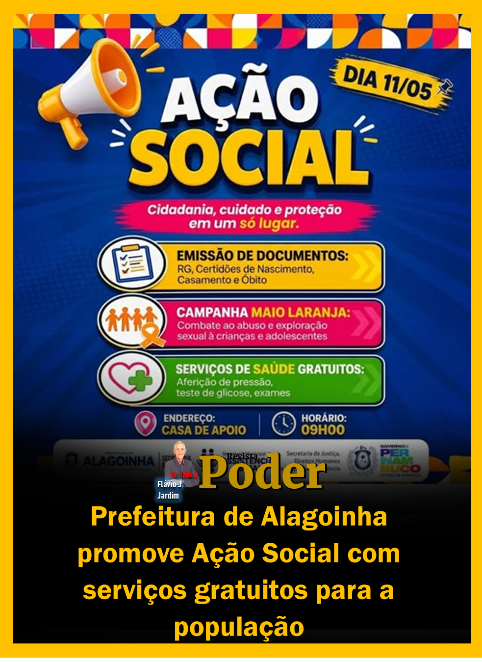 Prefeitura de Alagoinha promove Ação Social com serviços gratuitos para a população
