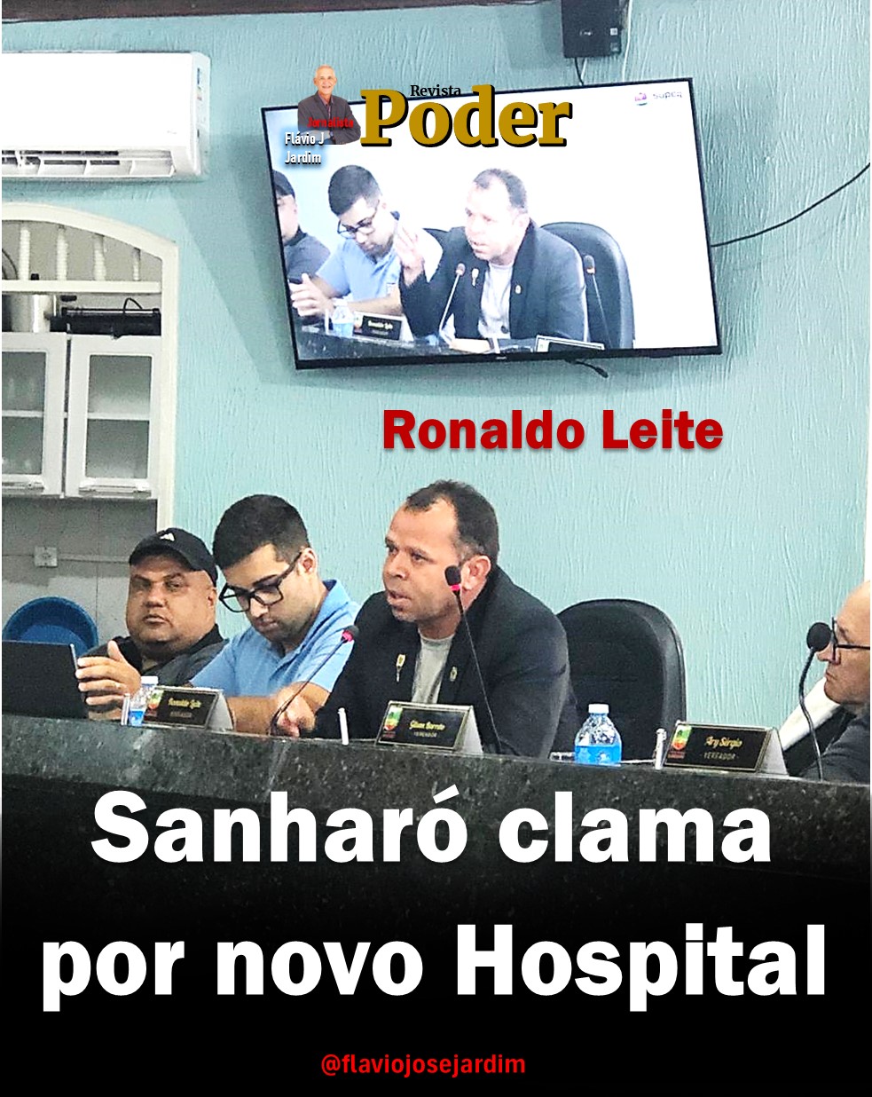 SANHARÓ CLAMA POR UM NOVO HOSPITAL