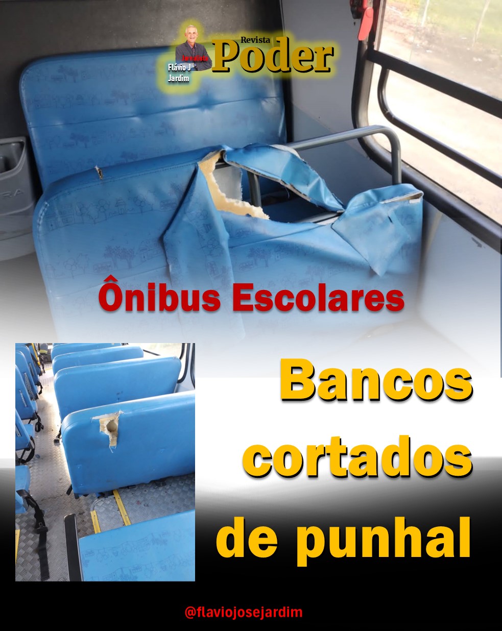 Ônibus escolares destruídos em Sanharó acendem alerta grave sobre violência e falta de consciência entre estudantes