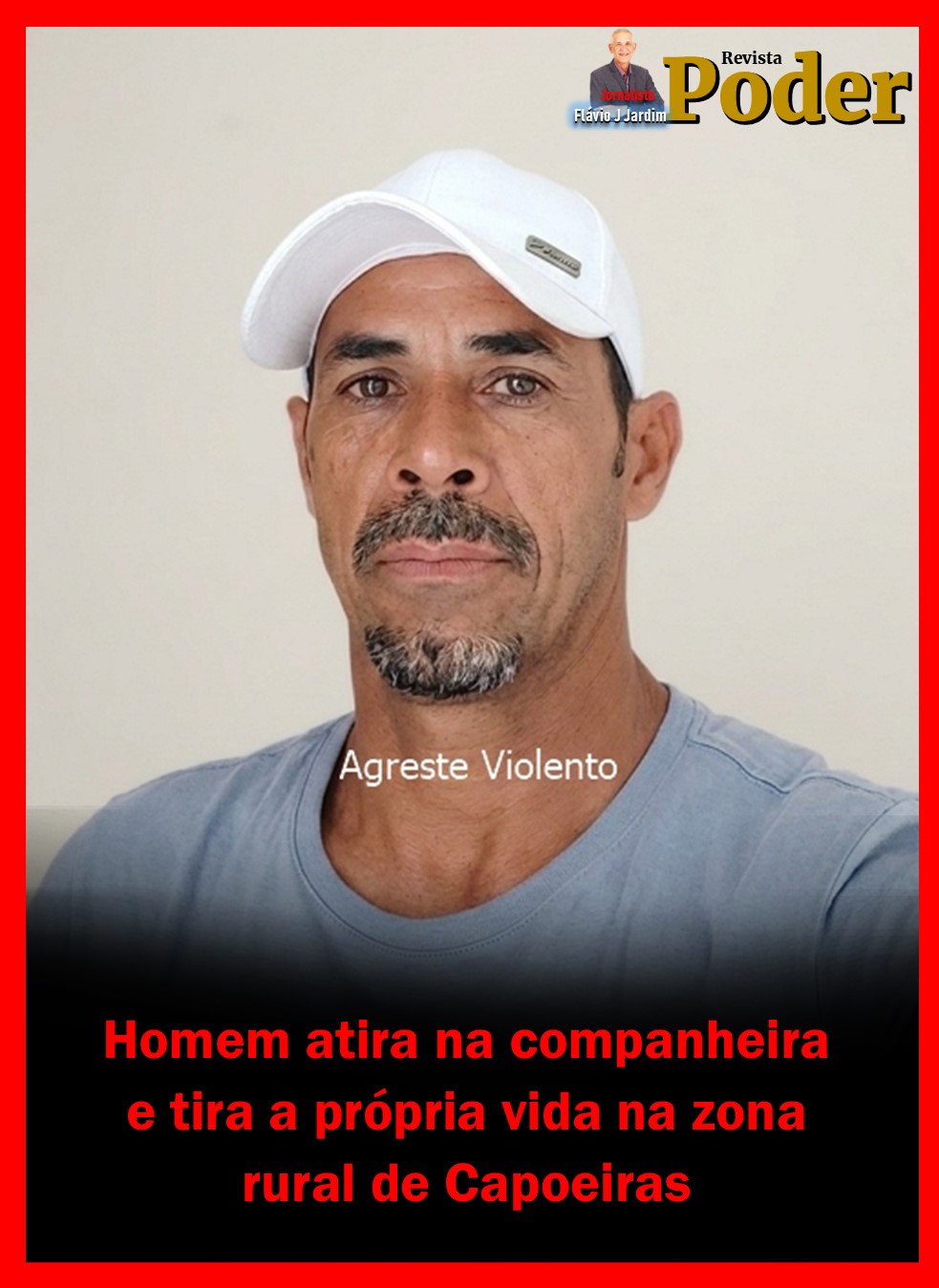Homem atira na companheira e tira a própria vida na zona rural de Capoeiras