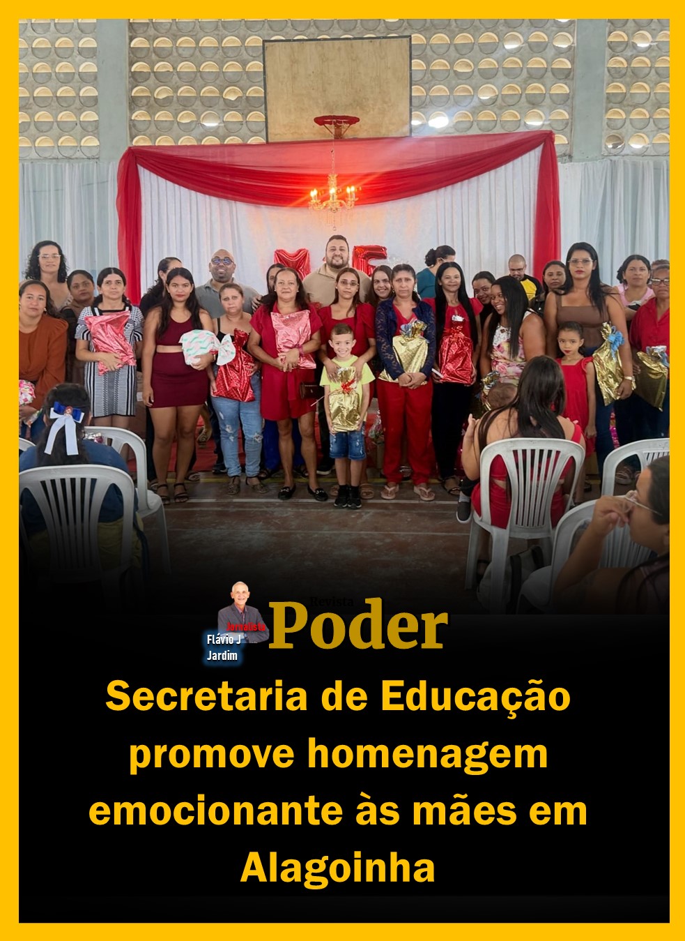 Secretaria de Educação promove homenagem emocionante às mães em Alagoinha