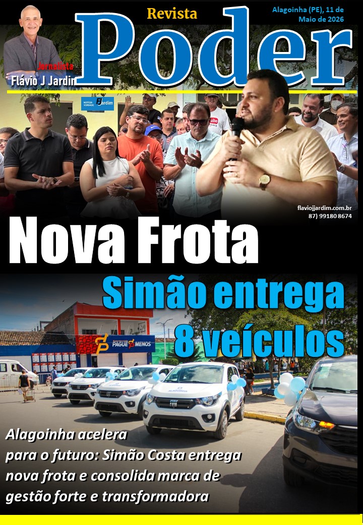 ALAGOINHA ACELERA PARA O FUTURO: SIMÃO COSTA ENTREGA NOVA FROTA E CONSOLIDA MARCA DE GESTÃO FORTE E TRANSFORMADORA