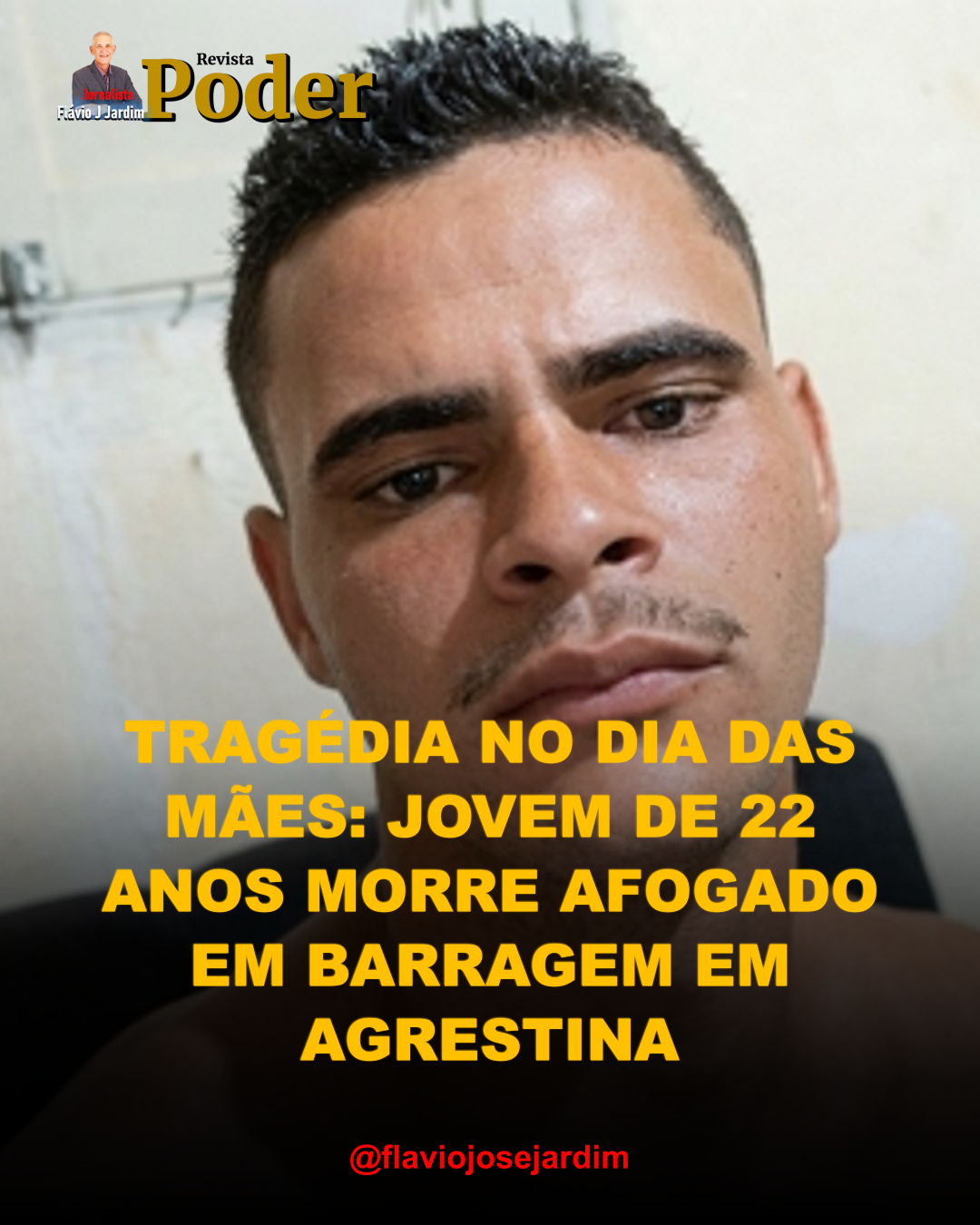 TRAGÉDIA NO DIA DAS MÃES: JOVEM DE 22 ANOS MORRE AFOGADO EM BARRAGEM EM AGRESTINA