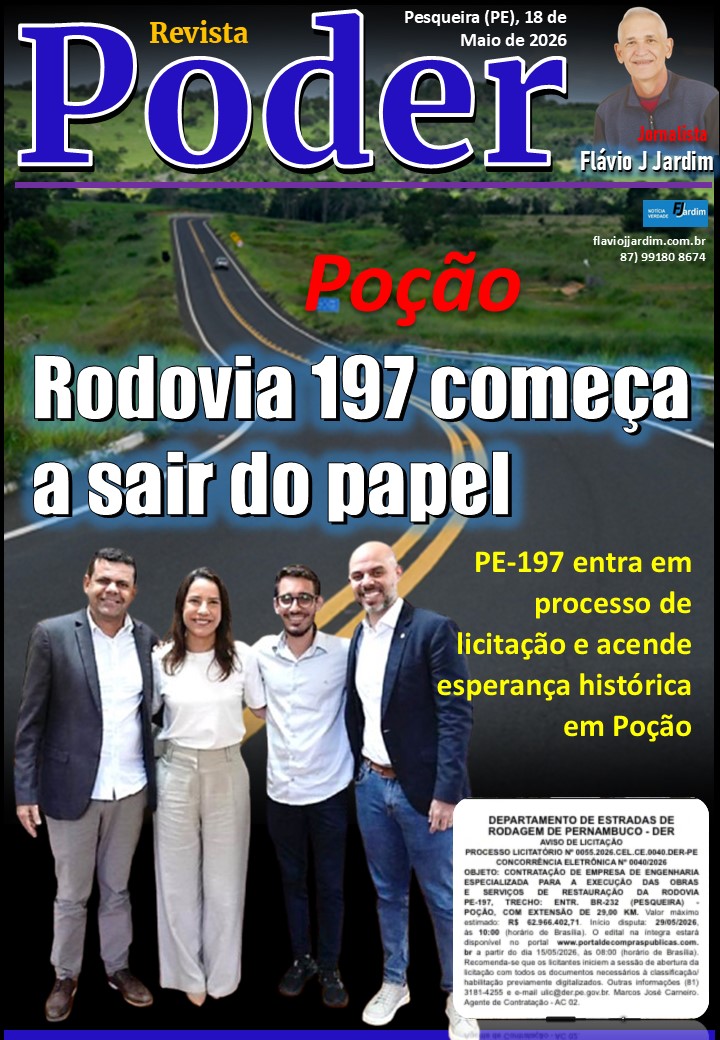 PE-197 entra em processo de licitação e acende esperança histórica em Poção