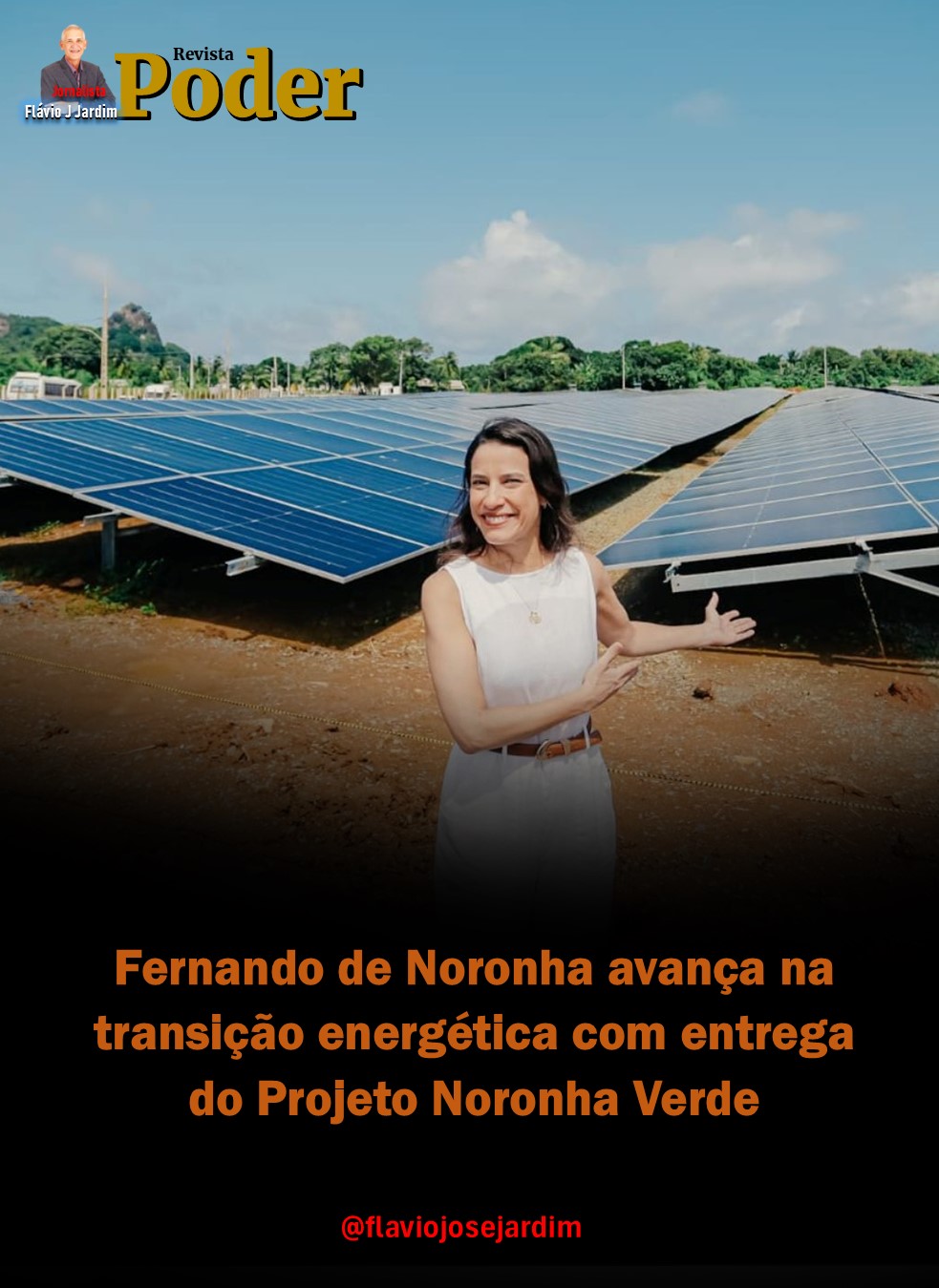 Fernando de Noronha avança na transição energética com entrega do Projeto Noronha Verde