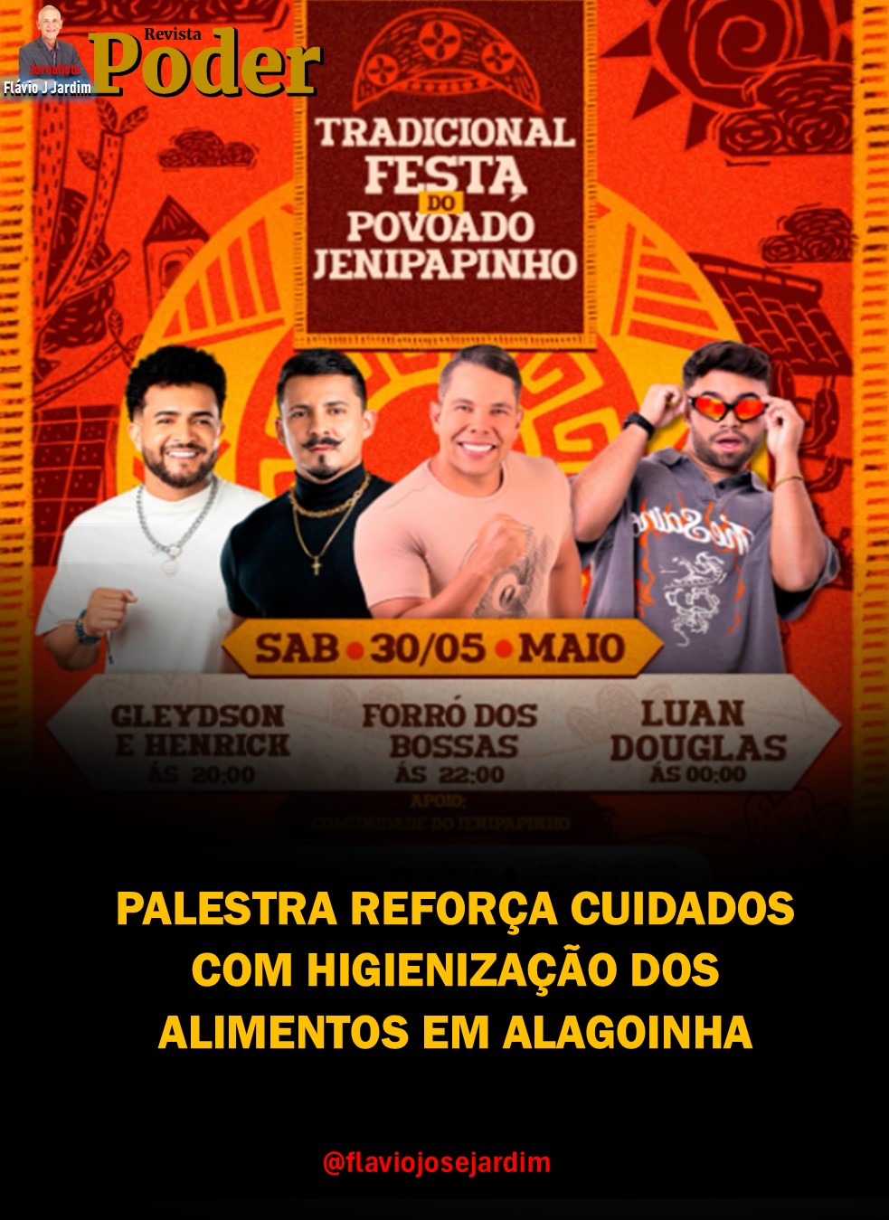 JENIPAPINHO ENTRA EM CLIMA DE FESTA COM NOITE DE FORRÓ E TRADIÇÃO EM ALAGOINHA