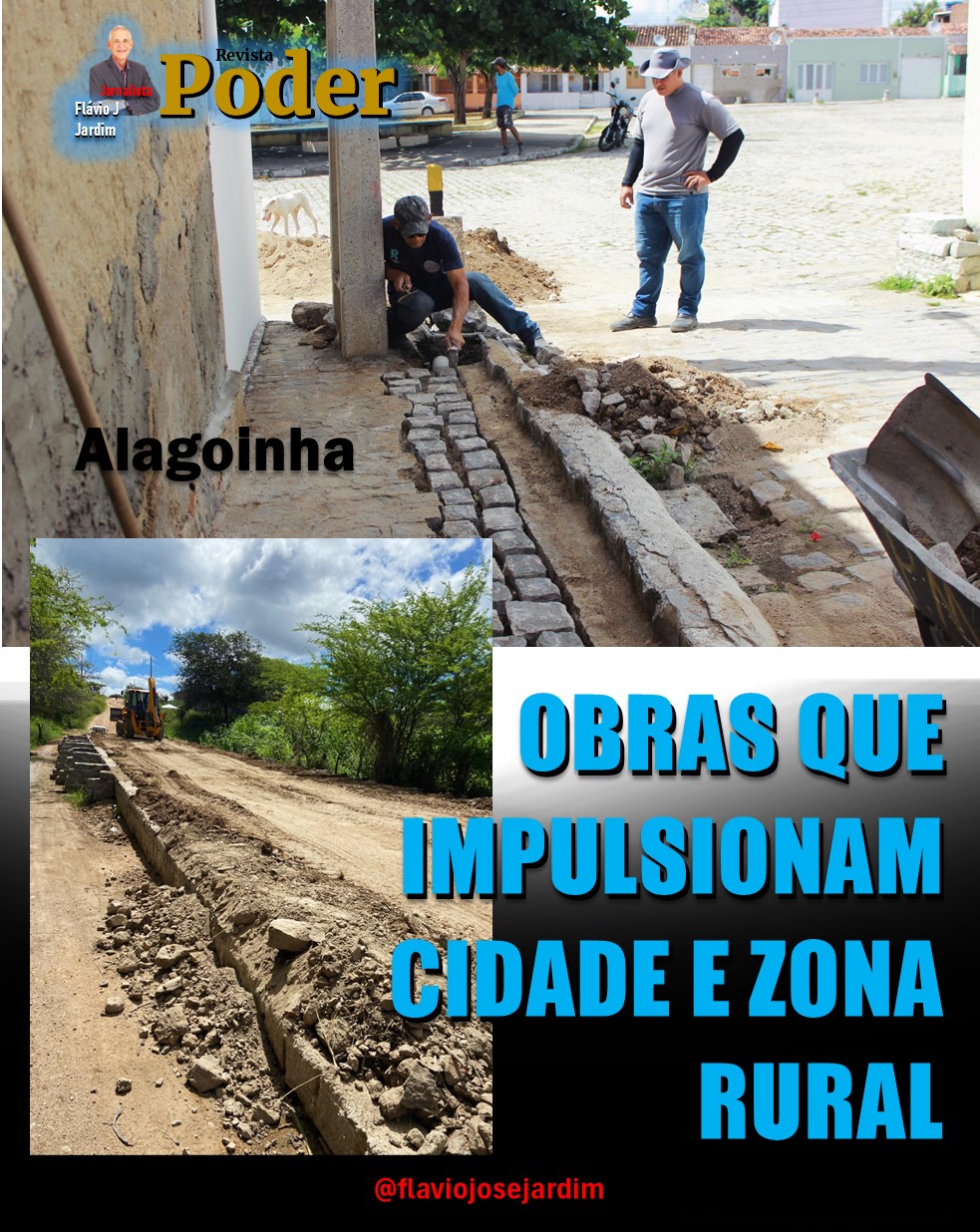 ALAGOINHA VIVE NOVO TEMPO DE TRANSFORMAÇÃO COM OBRAS QUE IMPULSIONAM CIDADE E ZONA RURAL