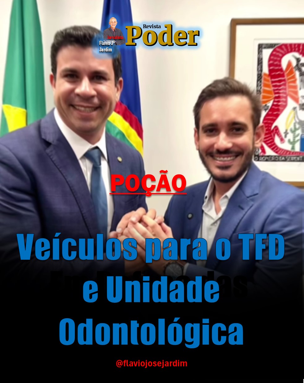 Poção Celebra Novos Investimentos em Saúde e Infraestrutura Após Missão em Brasília