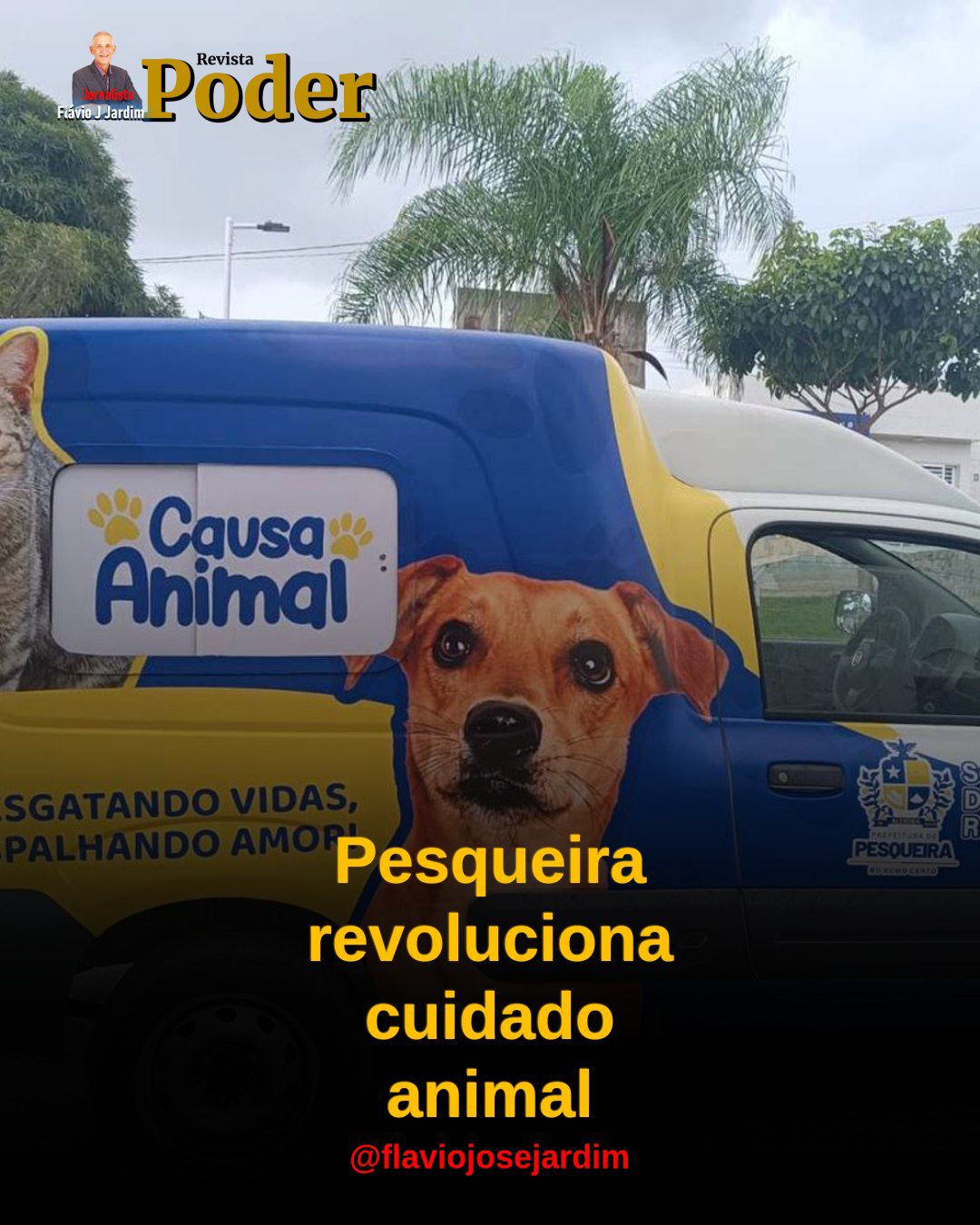 Prefeitura de Pesqueira fortalece Causa Animal com novo veículo e anuncia 750 castrações gratuitas