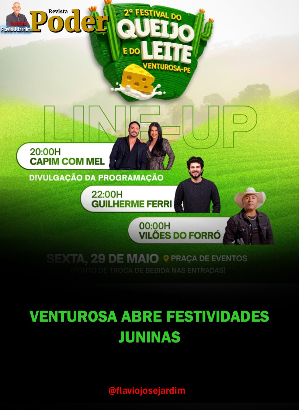VENTUROSA ABRE FESTIVIDADES JUNINAS