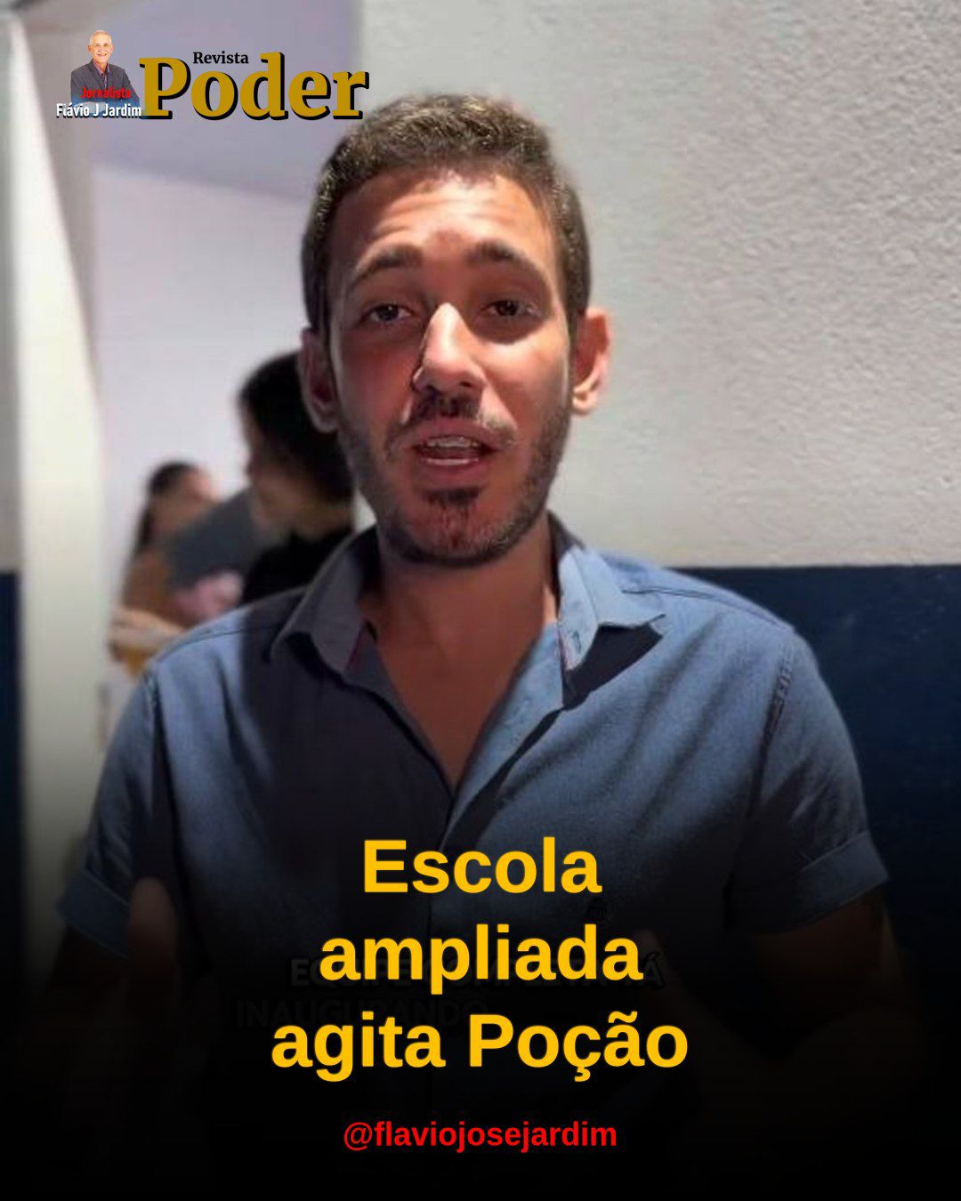 Escola ampliada agita Poção