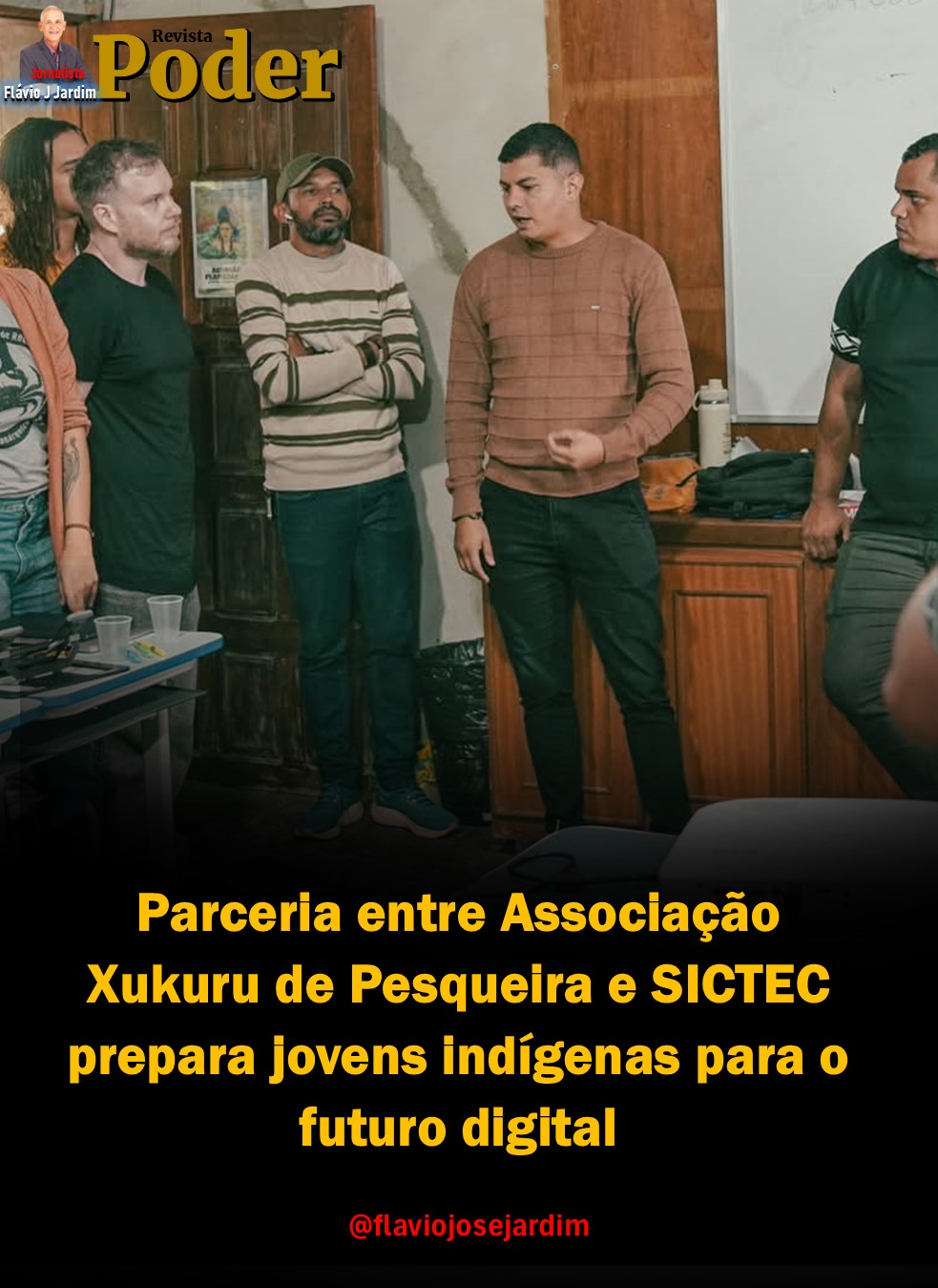 Parceria entre Associação Xukuru de Pesqueira e SICTEC prepara jovens indígenas para o futuro digital