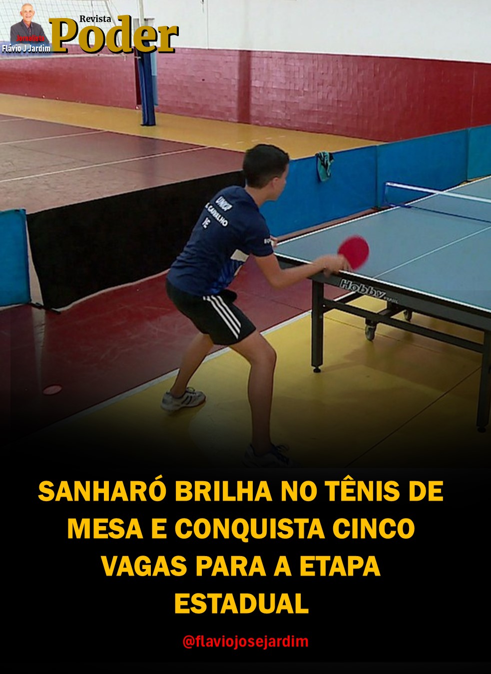 SANHARÓ BRILHA NO TÊNIS DE MESA E CONQUISTA CINCO VAGAS PARA A ETAPA ESTADUAL