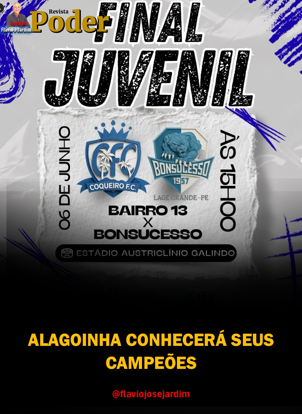 ALAGOINHA CONHECERÁ SEUS CAMPEÕES