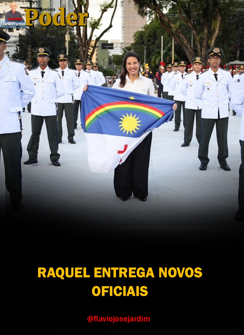 RAQUEL ENTREGA NOVOS OFICIAIS