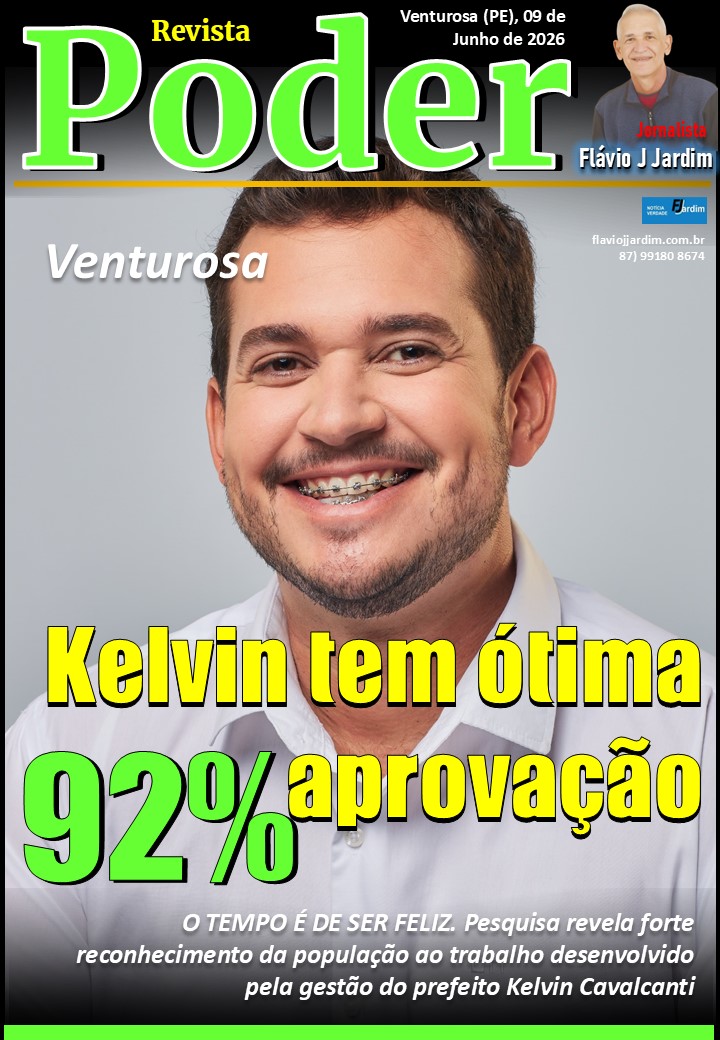 KELVIN TEM 92% DE APROVAÇÃO POPULAR | VENTUROSA CONSOLIDA MOMENTO DE CONFIANÇA E O TEMPO É DE SER FELIZ