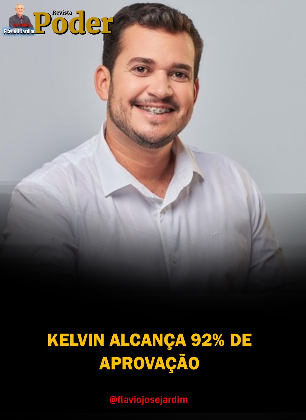 KELVIN ALCANÇA 92% DE APROVAÇÃO