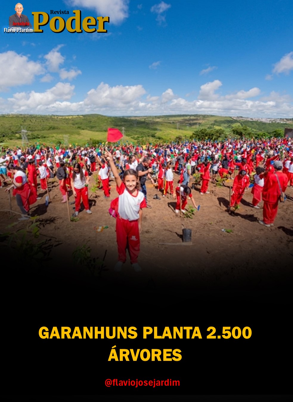 GARANHUNS PLANTA 2.500 ÁRVORES