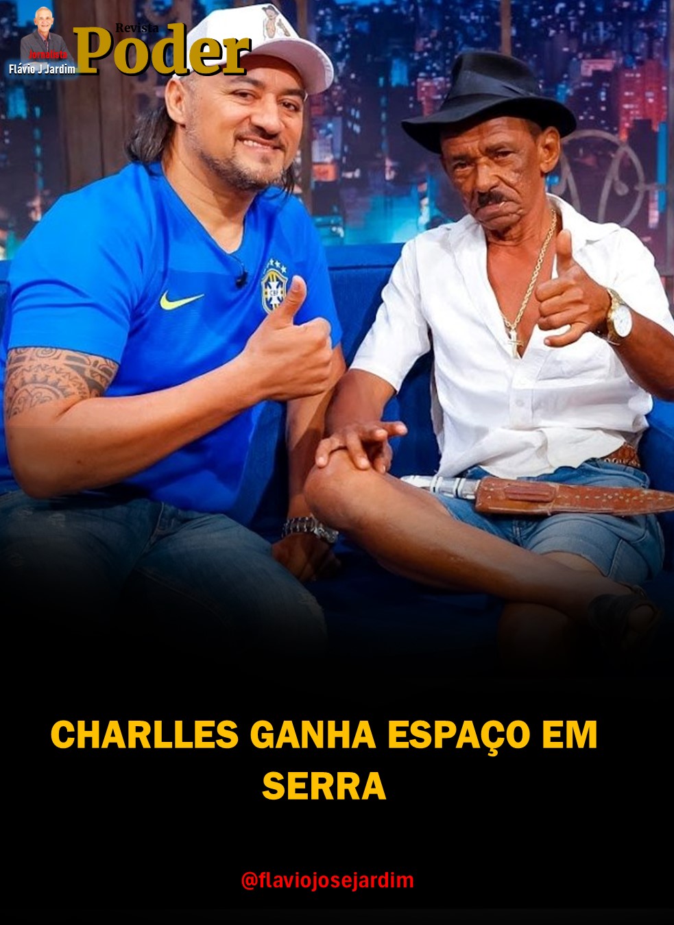 CHARLLES GANHA ESPAÇO EM SERRA